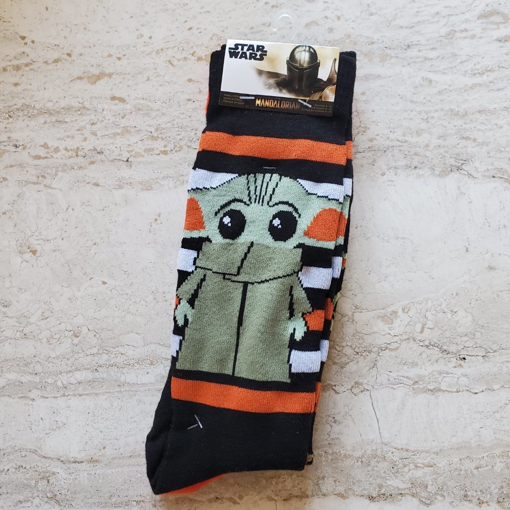 Disney Star Wars Yoda Halloween Socks 2 Pairs